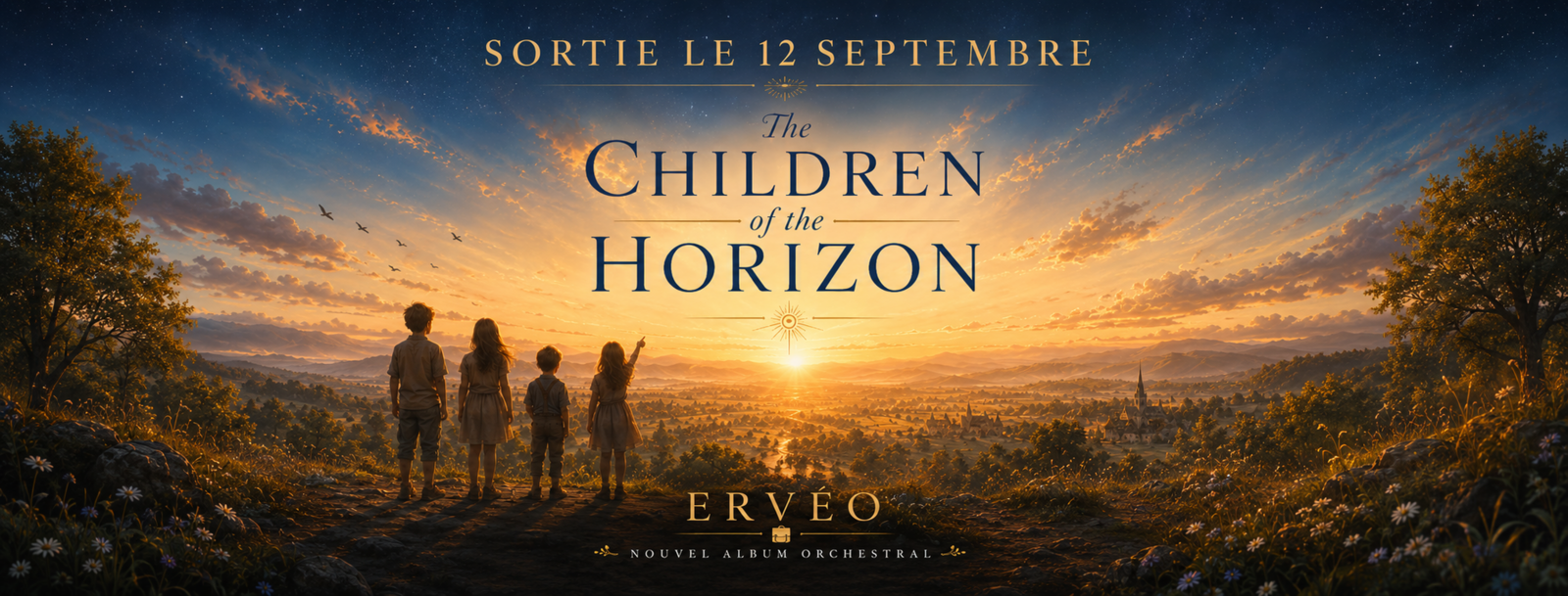 Univers musical ERVÉO, illustration d’un album en avant-première
