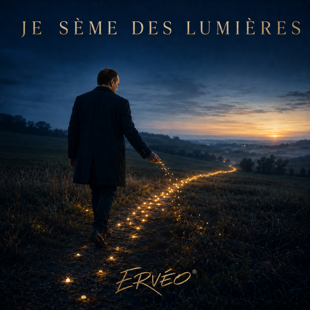 Pochette du single Je sème des lumières