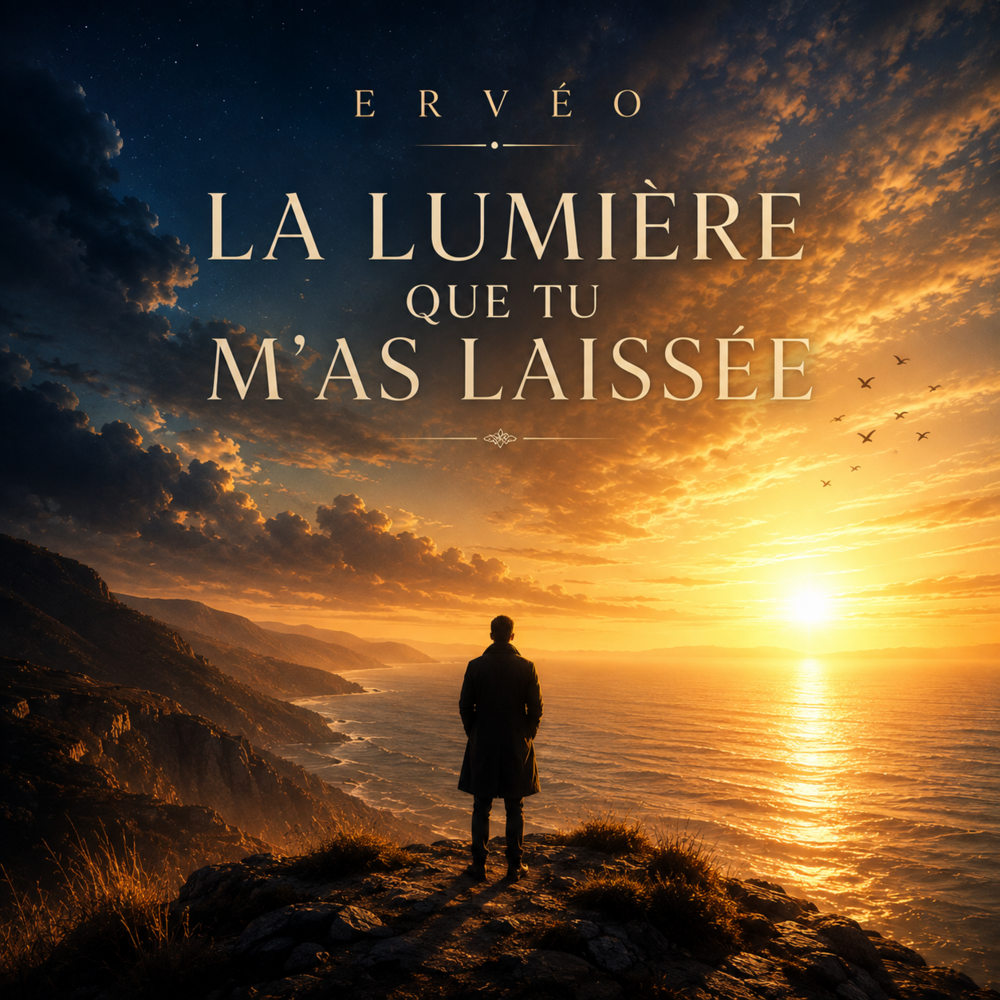 Pochette du single La lumière que tu m’as laissée