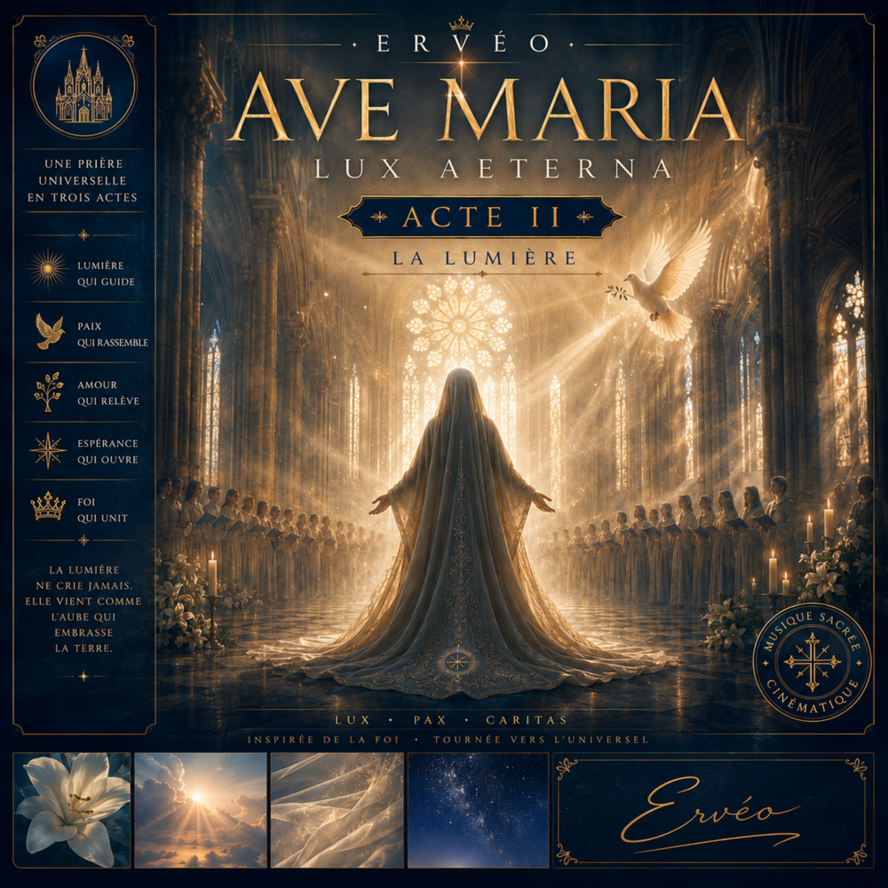 Pochette du single Ave Maria — Lux Aeterna, Acte II