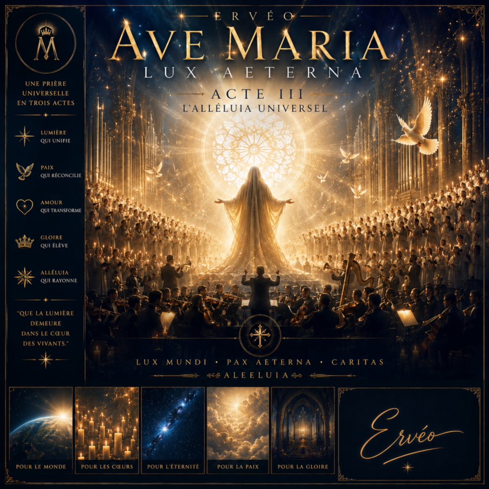Pochette du single Ave Maria — Lux Aeterna, Acte III