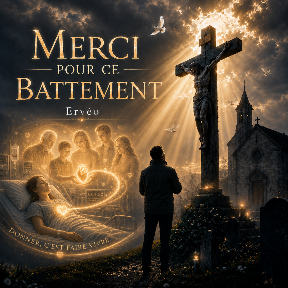 Pochette du single Merci pour ce battement