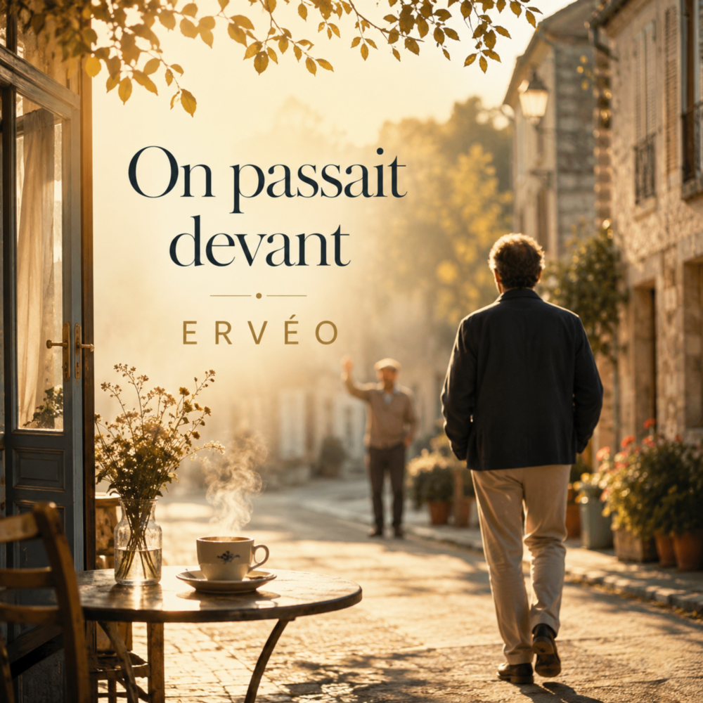 Pochette du single On passait devant