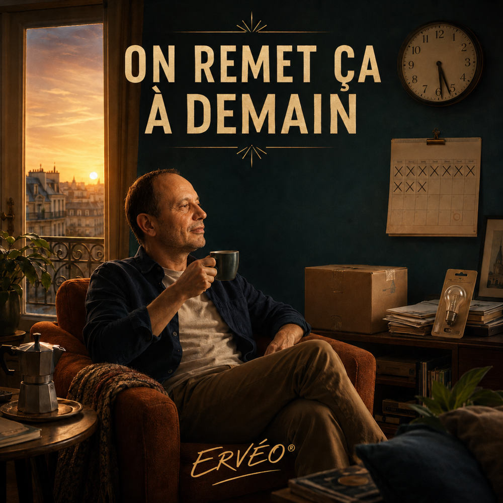 Pochette du single On remet ça à demain