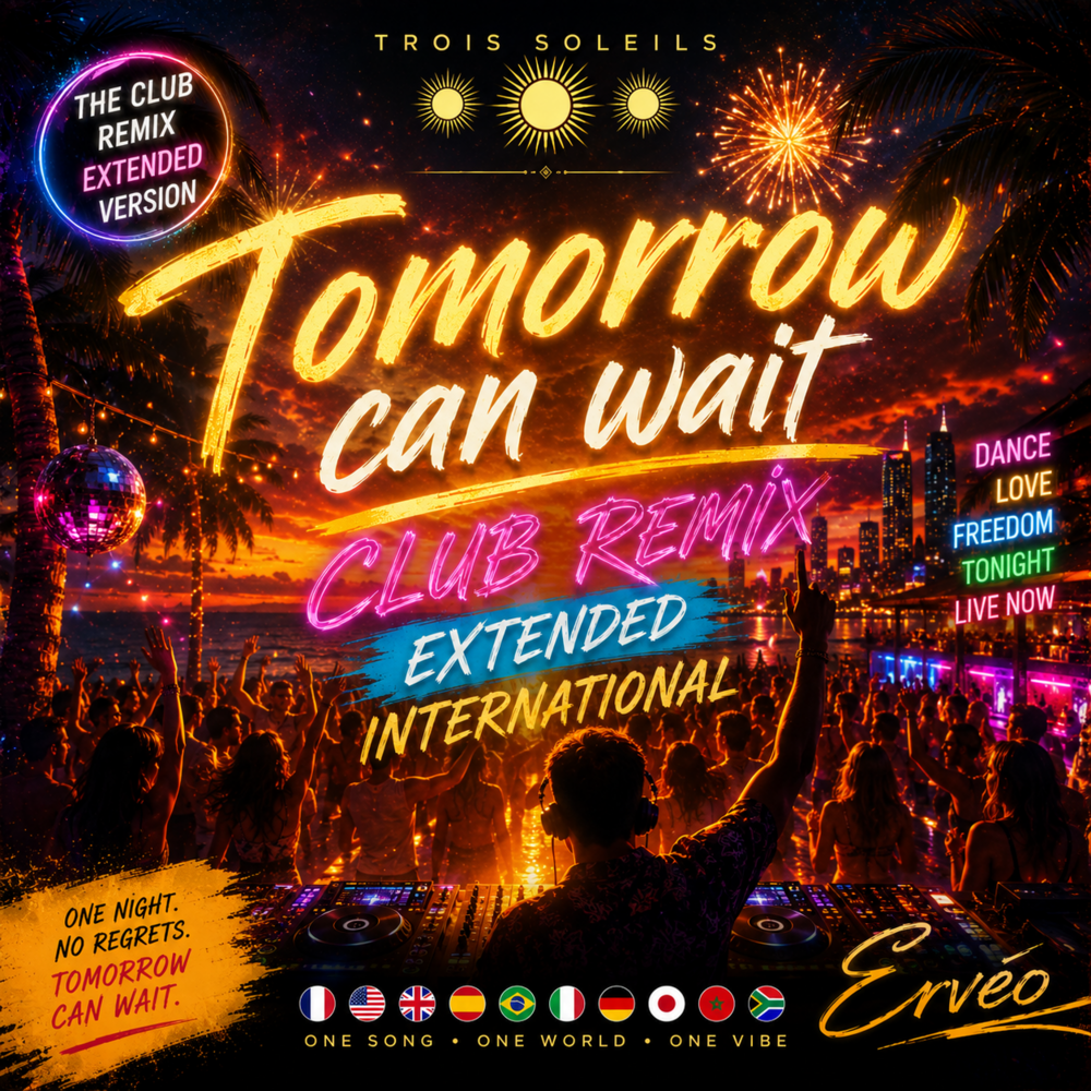 Pochette du remix Tomorrow Can Wait — Club Remix Extended International